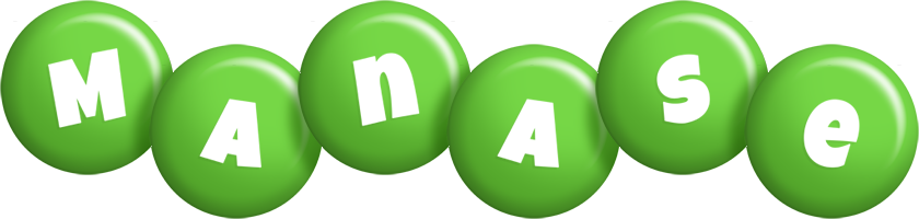 Manase candy-green logo