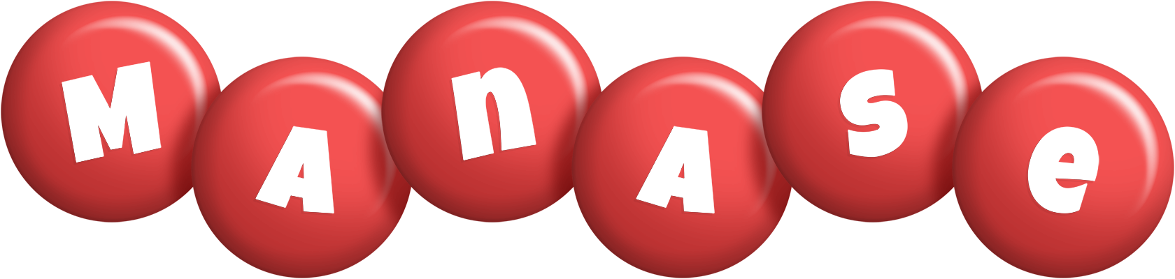 Manase candy-red logo