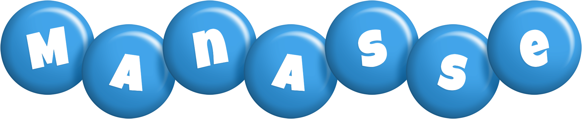 Manasse candy-blue logo
