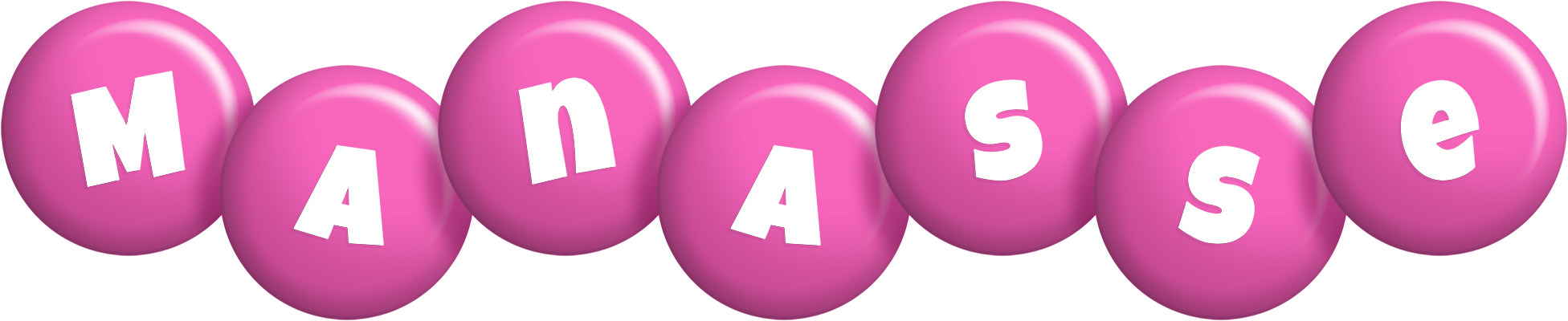 Manasse candy-pink logo