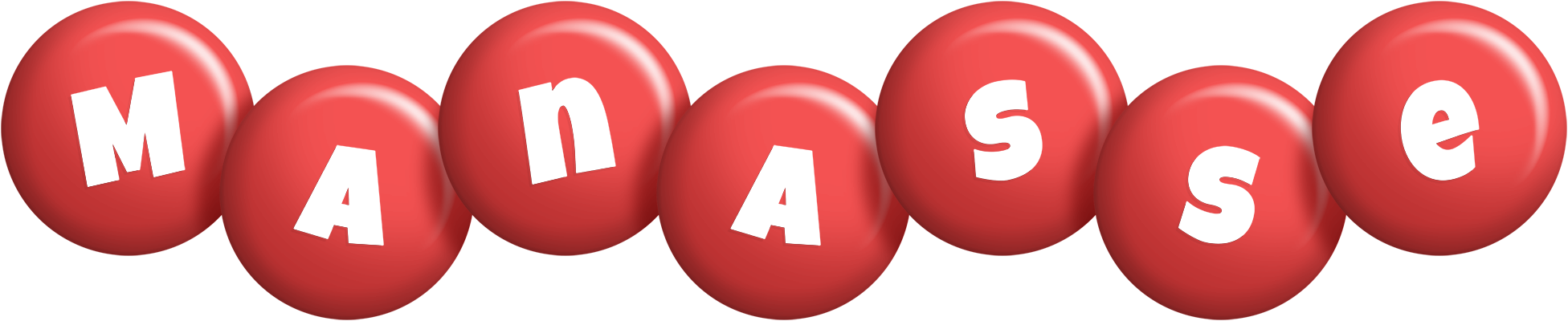 Manasse candy-red logo