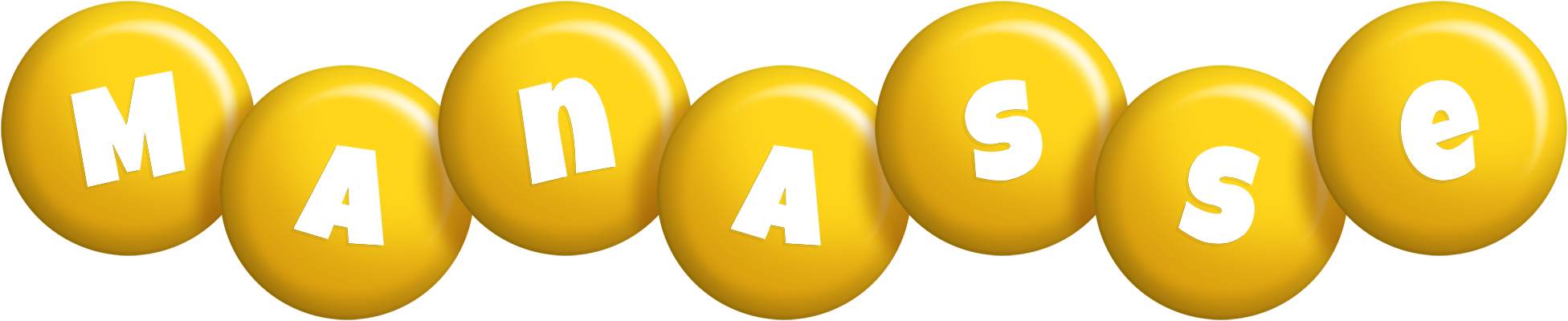 Manasse candy-yellow logo