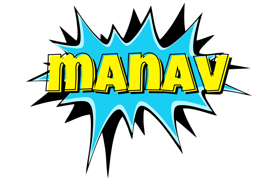 Manav amazing logo
