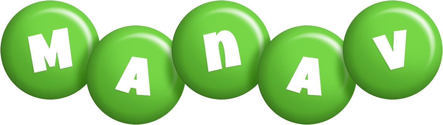 Manav candy-green logo