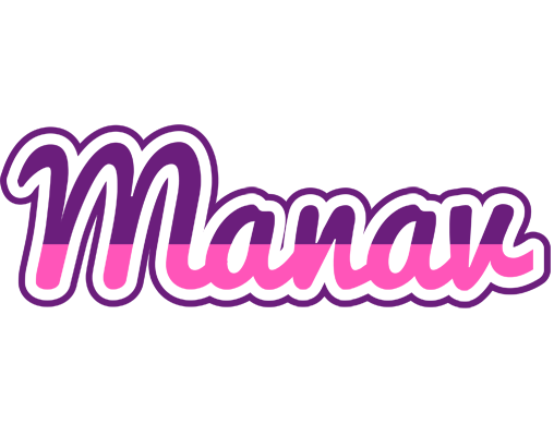Manav cheerful logo