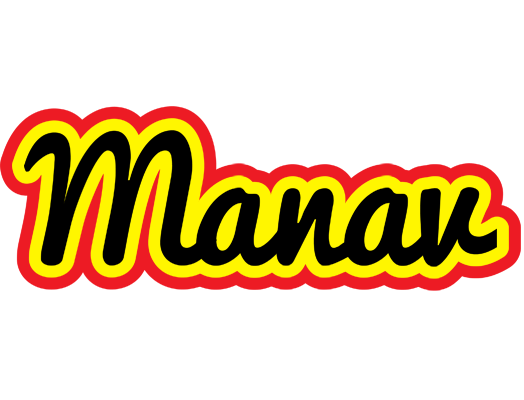 Manav flaming logo