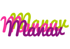 Manav flowers logo