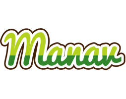 Manav golfing logo