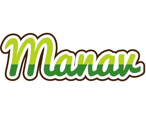 Manav golfing logo