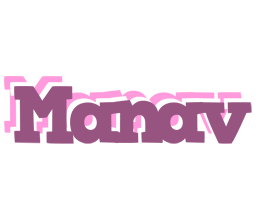 Manav relaxing logo