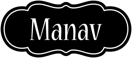 Manav welcome logo