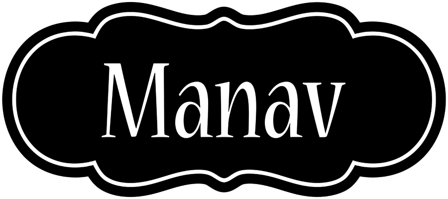 Manav welcome logo