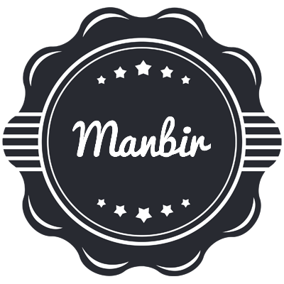 Manbir badge logo