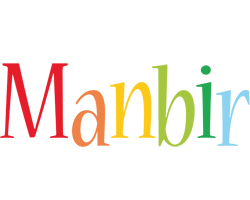 Manbir birthday logo