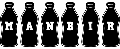 Manbir bottle logo