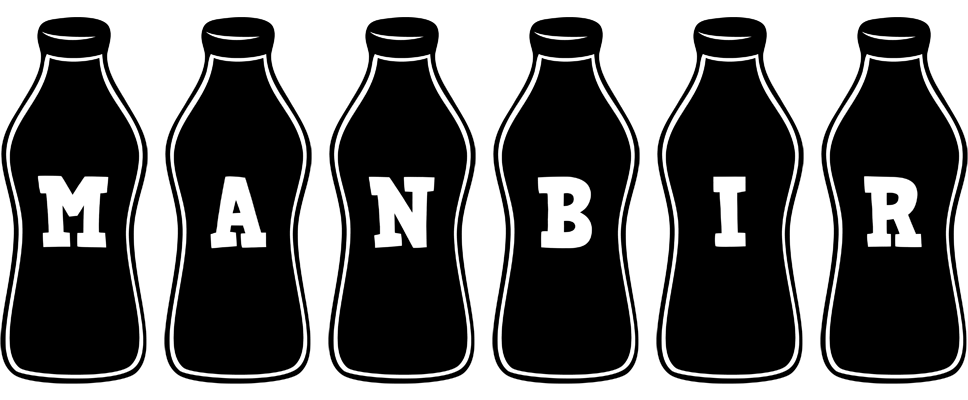 Manbir bottle logo