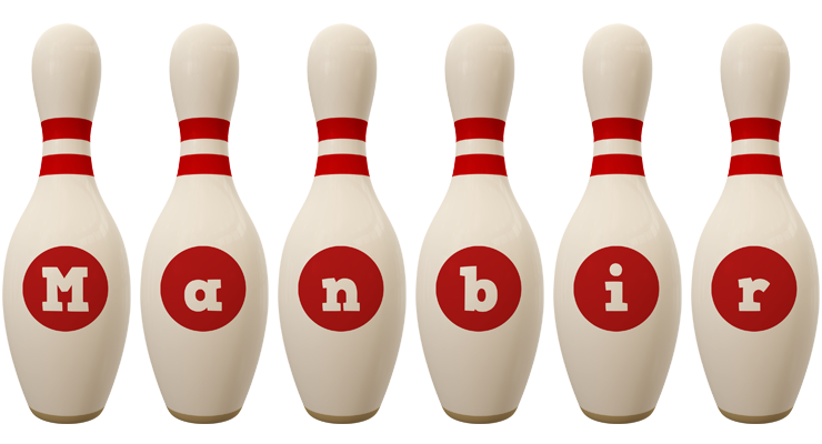 Manbir bowling-pin logo