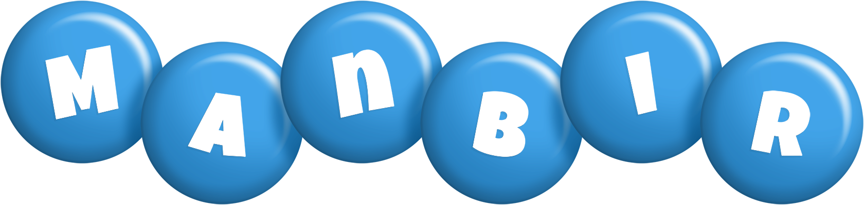 Manbir candy-blue logo