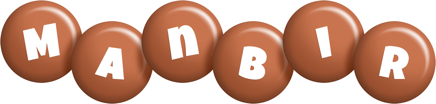 Manbir candy-brown logo