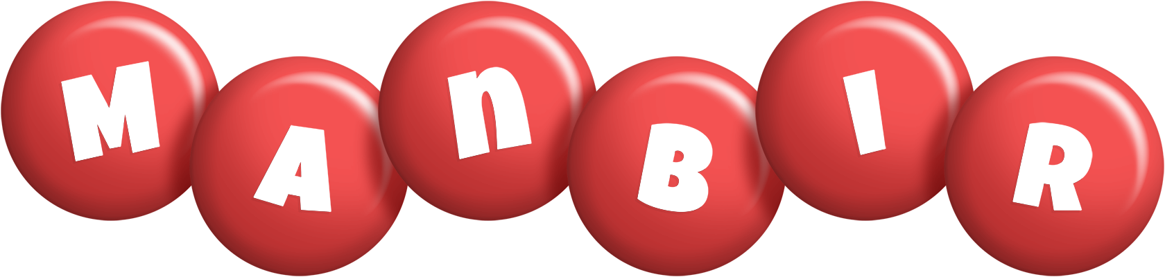 Manbir candy-red logo