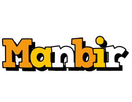 Manbir cartoon logo