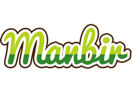 Manbir golfing logo