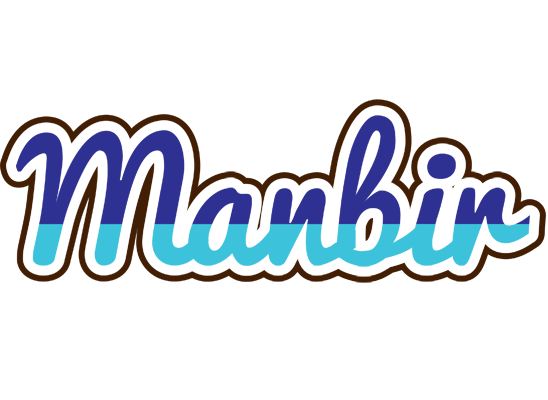 Manbir raining logo