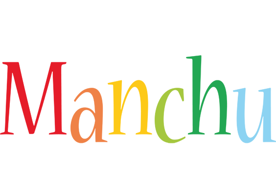 Manchu birthday logo