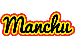 Manchu flaming logo