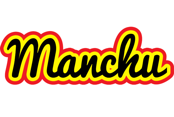 Manchu flaming logo