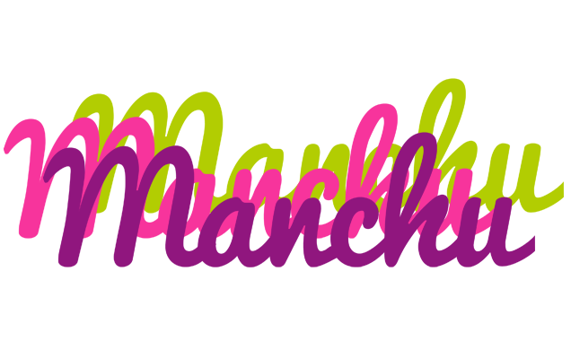 Manchu flowers logo