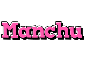 Manchu girlish logo