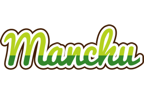 Manchu golfing logo