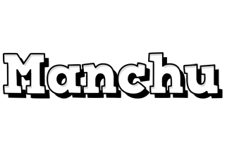 Manchu snowing logo