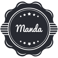 Manda badge logo