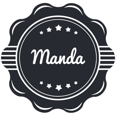 Manda badge logo