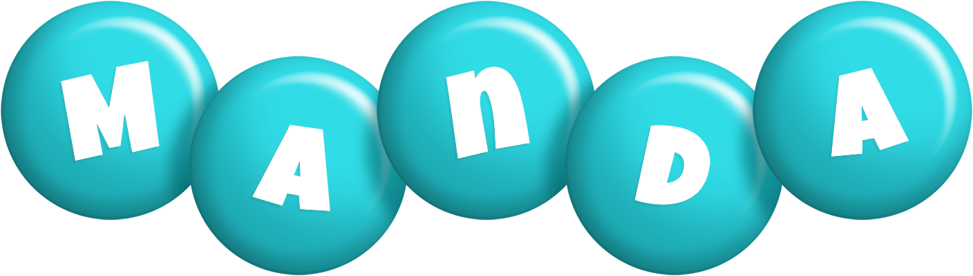 Manda candy-azur logo