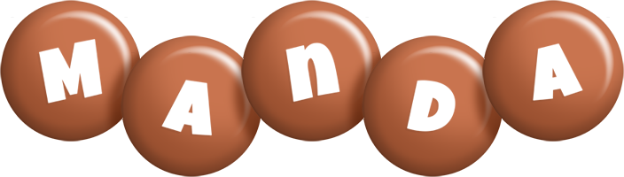 Manda candy-brown logo