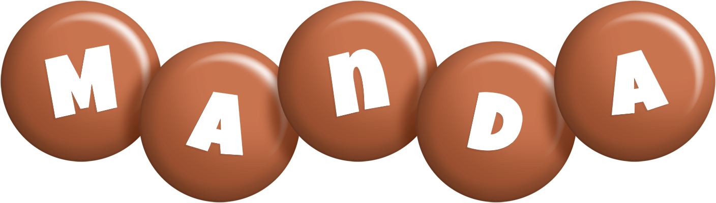 Manda candy-brown logo