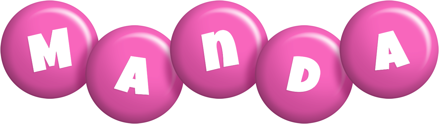 Manda candy-pink logo