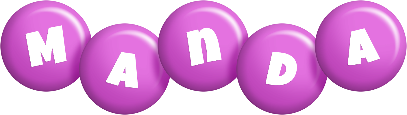 Manda candy-purple logo