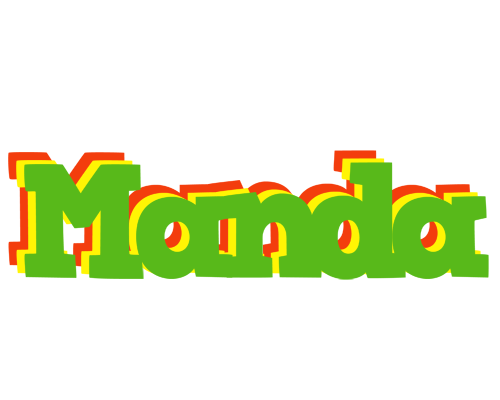 Manda crocodile logo