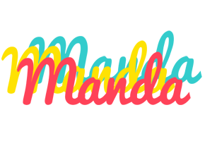 Manda disco logo