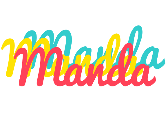 Manda disco logo
