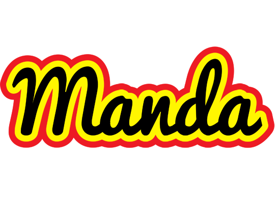 Manda flaming logo