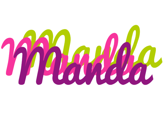 Manda flowers logo
