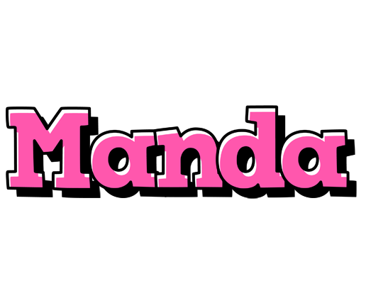 Manda girlish logo
