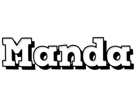 Manda snowing logo