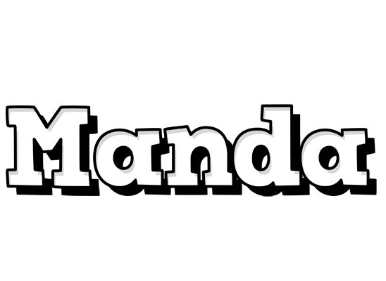 Manda snowing logo