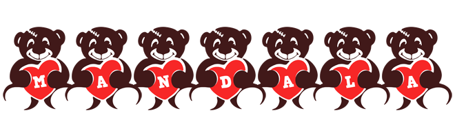 Mandala bear logo
